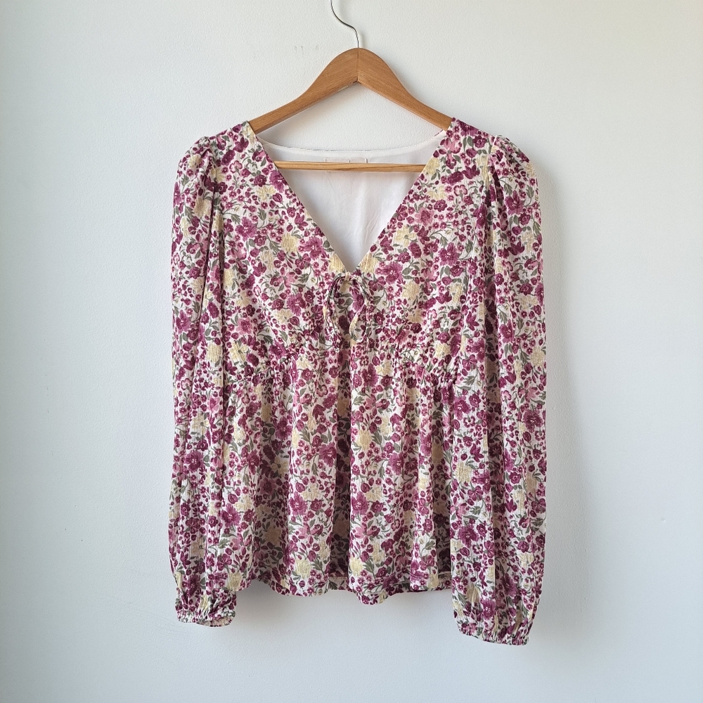 Flowery blouse